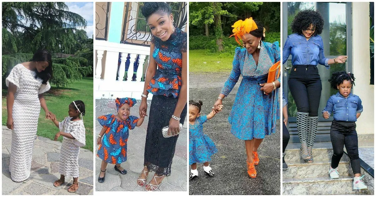 Check Out This Cute Mummy And Me Attires Seen One The Gram