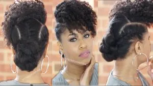 A Quick But Cute Twisted Updo In 10 Minutes