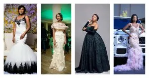 When Your Wedding Reception Dress Brags Different!