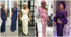 Latest Aso Ebi Styles Instaqueens Are Saying At Owambe Parties