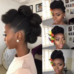 Video: Quick Protective Style On Natural Hair