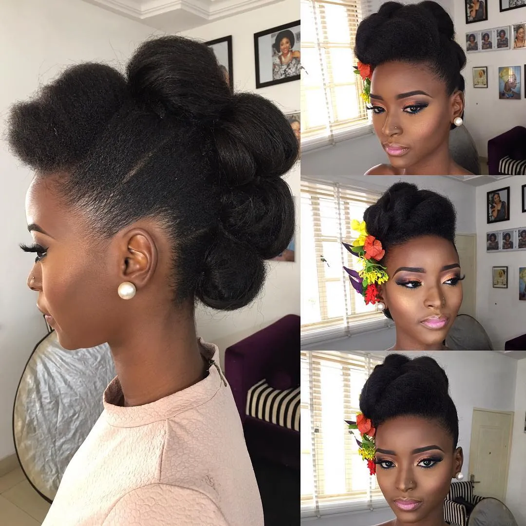 Video: Quick Protective Style On Natural Hair