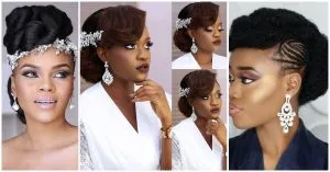 Elegant Hairstyles For Nigerian Brides