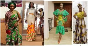 Lovely Style Mix of Lace Ankara Asoebi