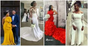 Serving Brides Some Wedding Reception Outfits