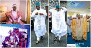 Cool Agbada Styles For Yoruba Grooms