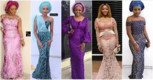 The Fabulous Aso Ebi Styles Perfect For Your Weekend Owambe Parties .