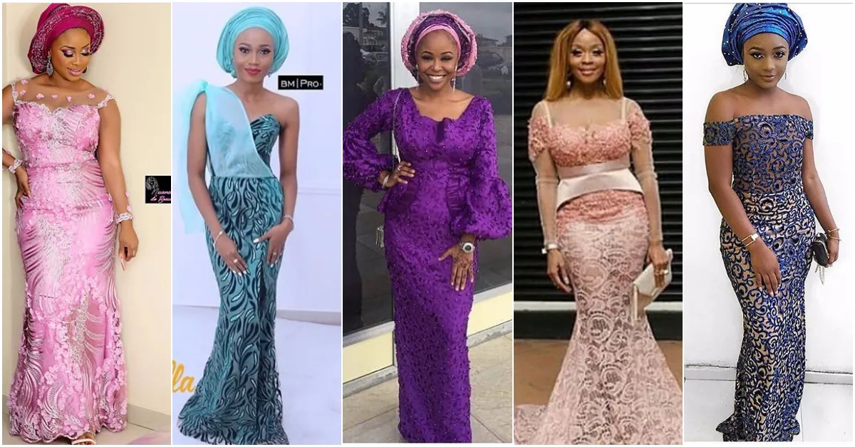 The Fabulous Aso Ebi Styles Perfect For Your Weekend Owambe Parties .