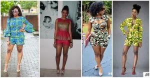 We Love Some Ankara Matching Shorts-Tops Styles