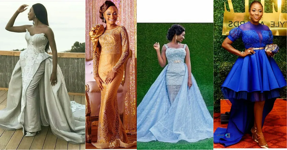 When The Latest Reception Dresses Speak Volumes