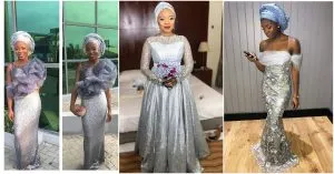 The Ladies In Silver Asoebi Styles Came To Play