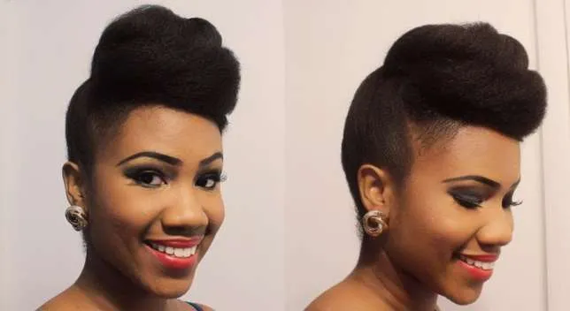 Twisted Pompadour Hairstyle For Classy Ladies