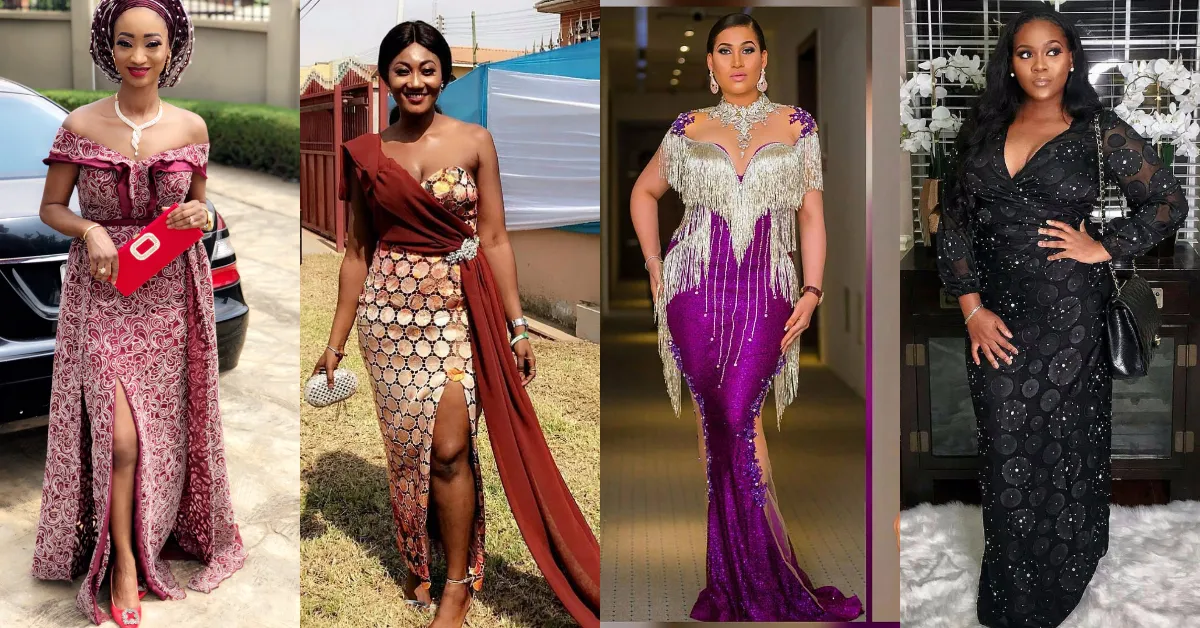 Let's Catch Up On The Stunning Aso Ebi Styles Slayed Over The Weekend