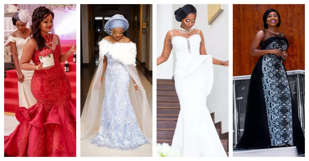 This Seasons Best And Astonishing Second Dresses Brides Are Slaying