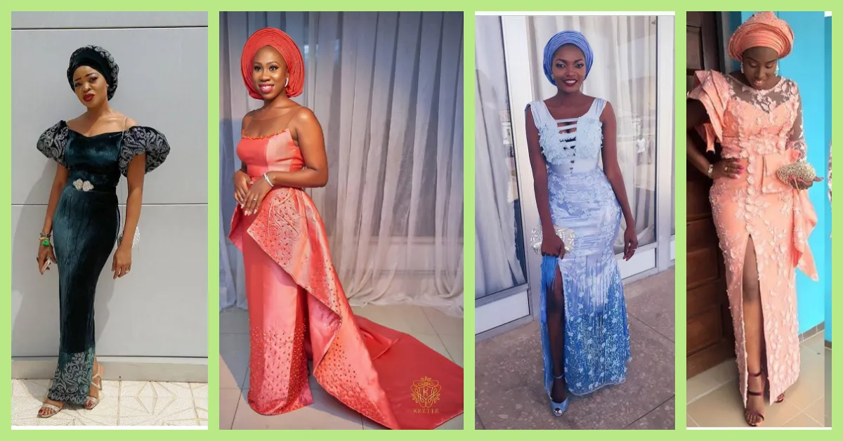 Swagged Up Women In Stylish Latest Asoebi Styles