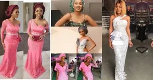 The Glam Collection From The Latest Aso Ebi Styles. 