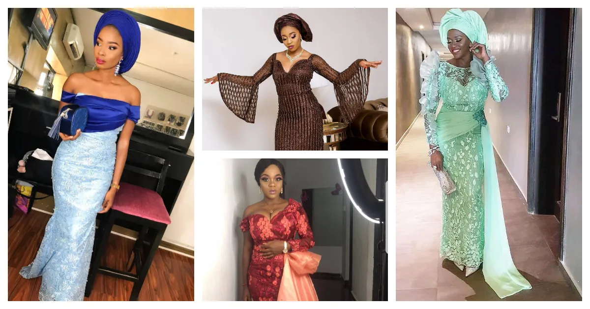 Classy Collections! Latest Aso Ebi Styles From The Weekend.