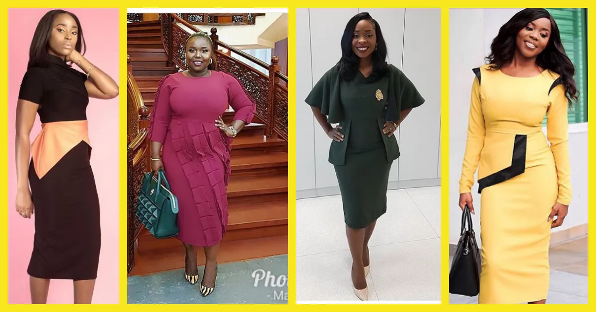 10 Beautiful Work Dresses For The Corporate Chick