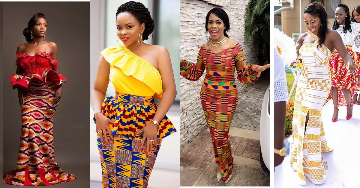 Check Out these Ghanaian Kente Styles Defiantly Worth Cherishing. 