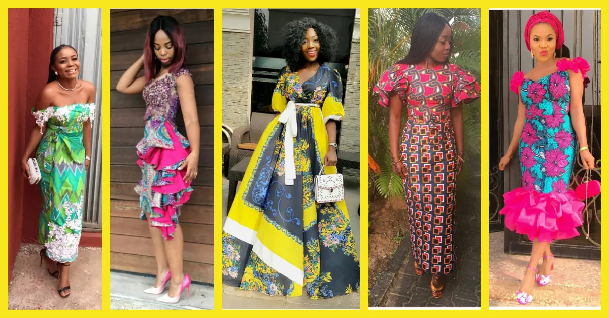 Fresh, Hot Ankara Styles From The Slay Queens