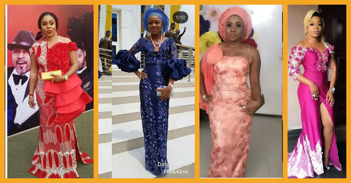 Trending Lace Asoebi Styles Of 2018