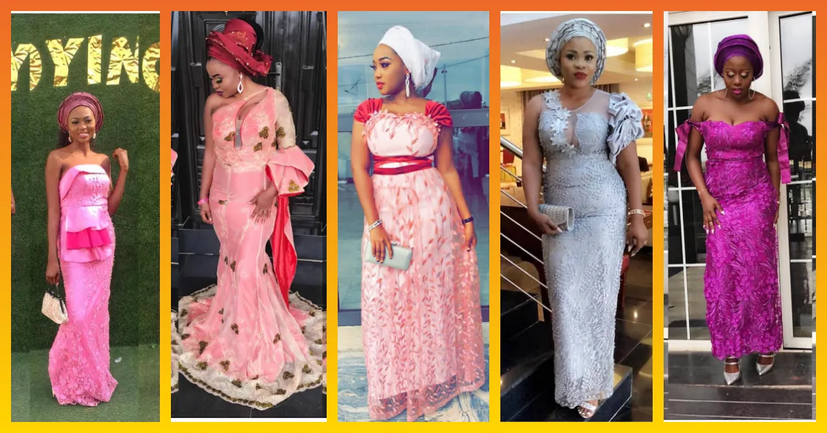These Sexy Lace Asoebi Styles Are Sugar And Spice, Everything Nice!