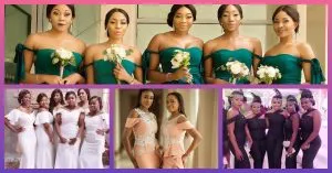 Sexy Bridesmaids Looking Their Best For Their Girl!