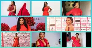 The Stars Slayed In Red For The Royal Hibiscus Hotel Movie Premiere