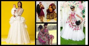 Cute Kids-Parents Fashion Twinning Styles Lookbook 12