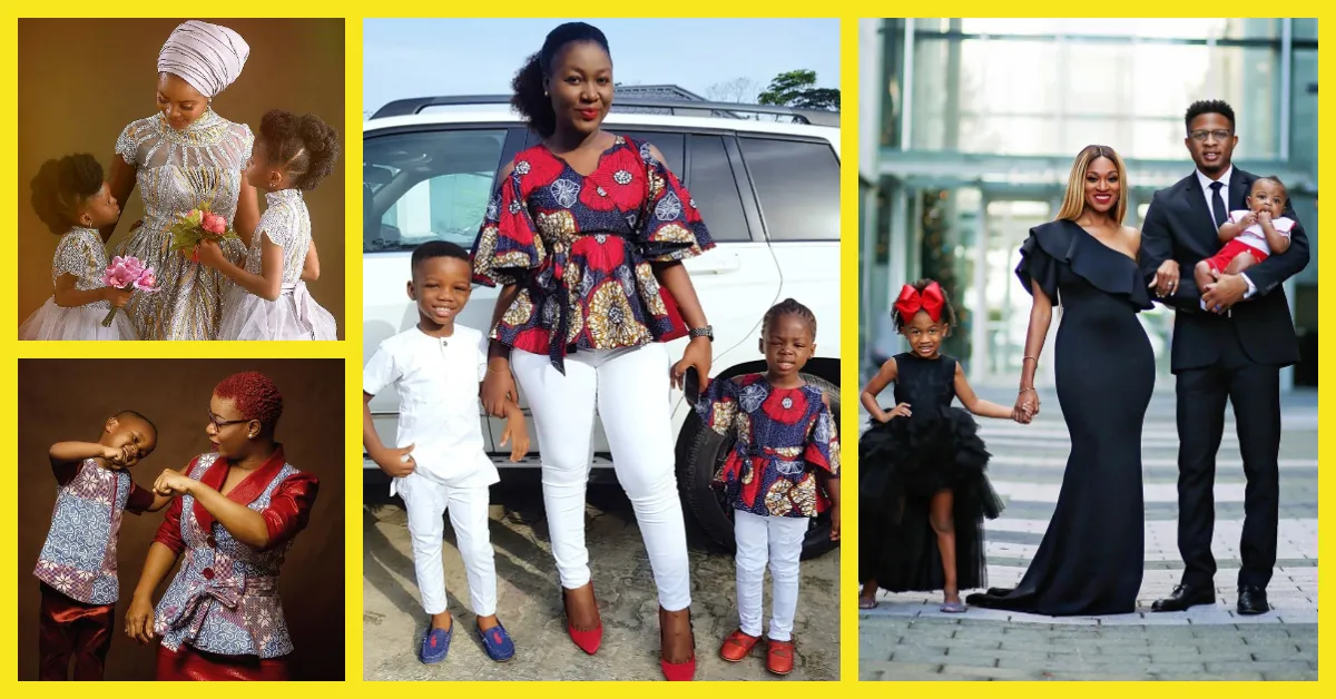Cute Kids-Parents Fashion Twinning Styles Lookbook 10