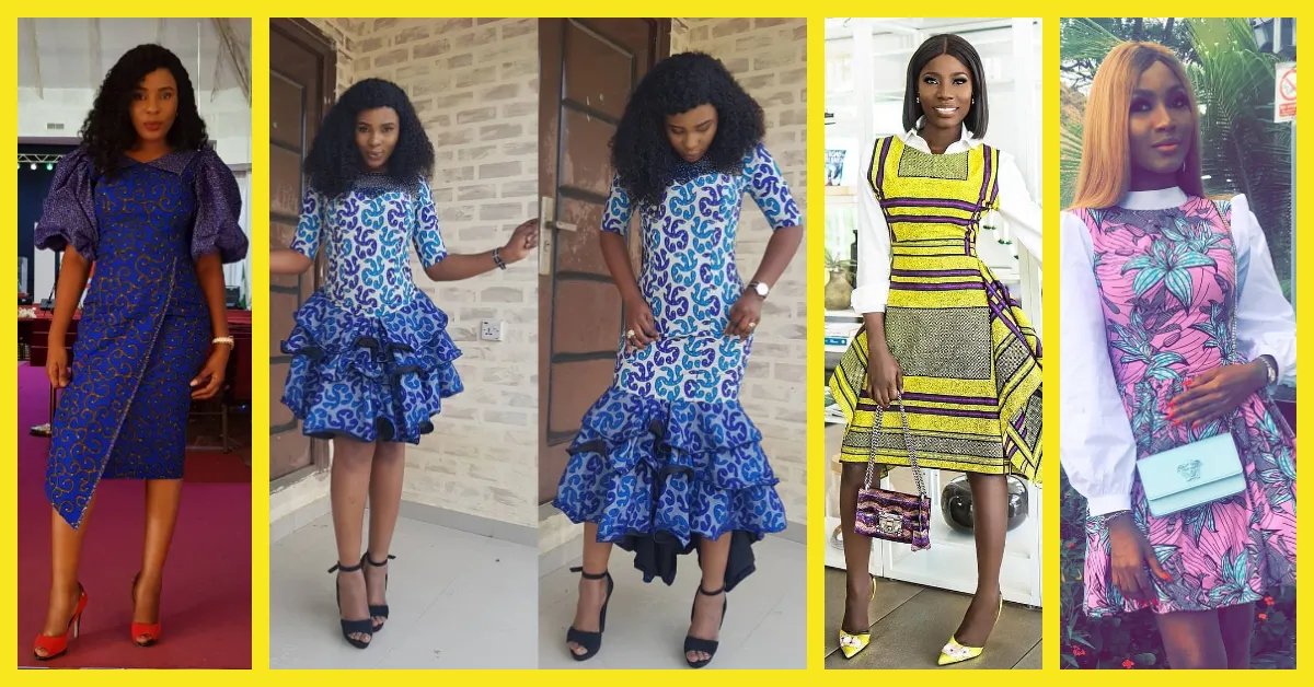 Look Elegant In These Lovely Latest Ankara Styles