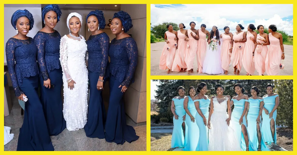 Let Your Girls Slay In The Best Bridesmaids Dresses