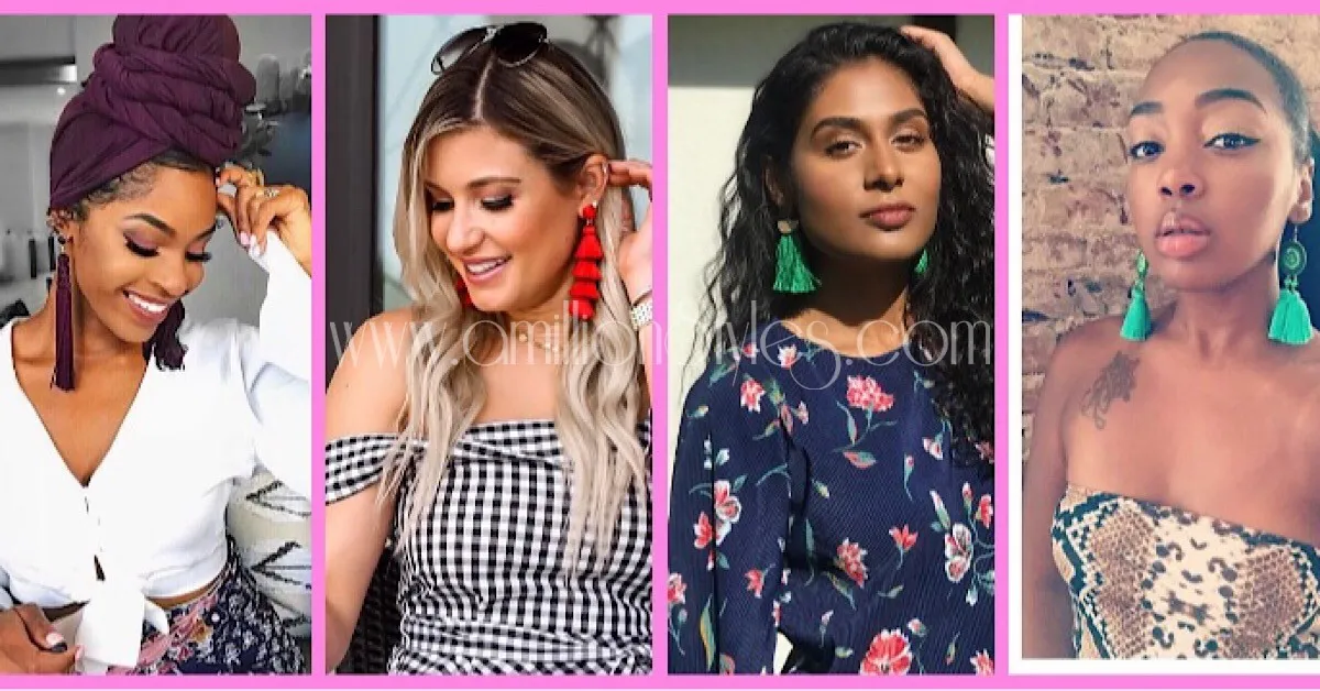 Trending Style: Learn How To Make These Beautiful Tassel Earrings