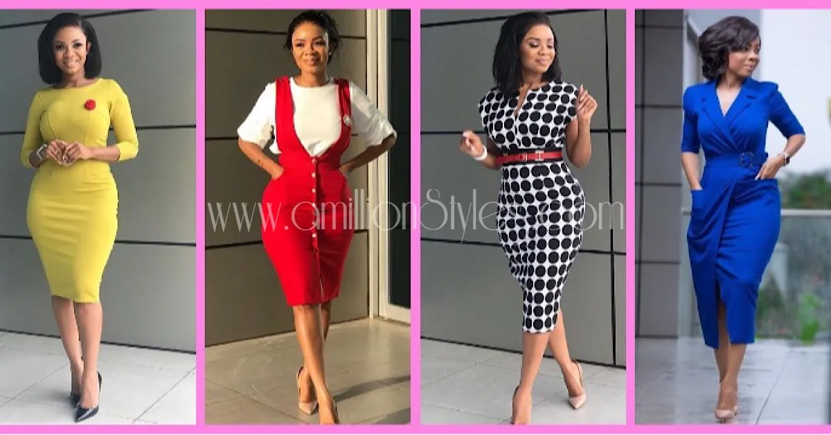 Let’s Do Corporate Dress Style This Monday With Serwaa Amihere