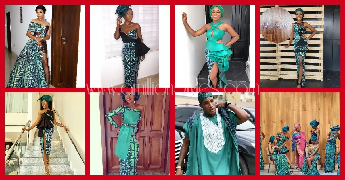 Absolutely Gorgeous Asoebi Outfits At Zainab Balogun's Traditional Wedding!