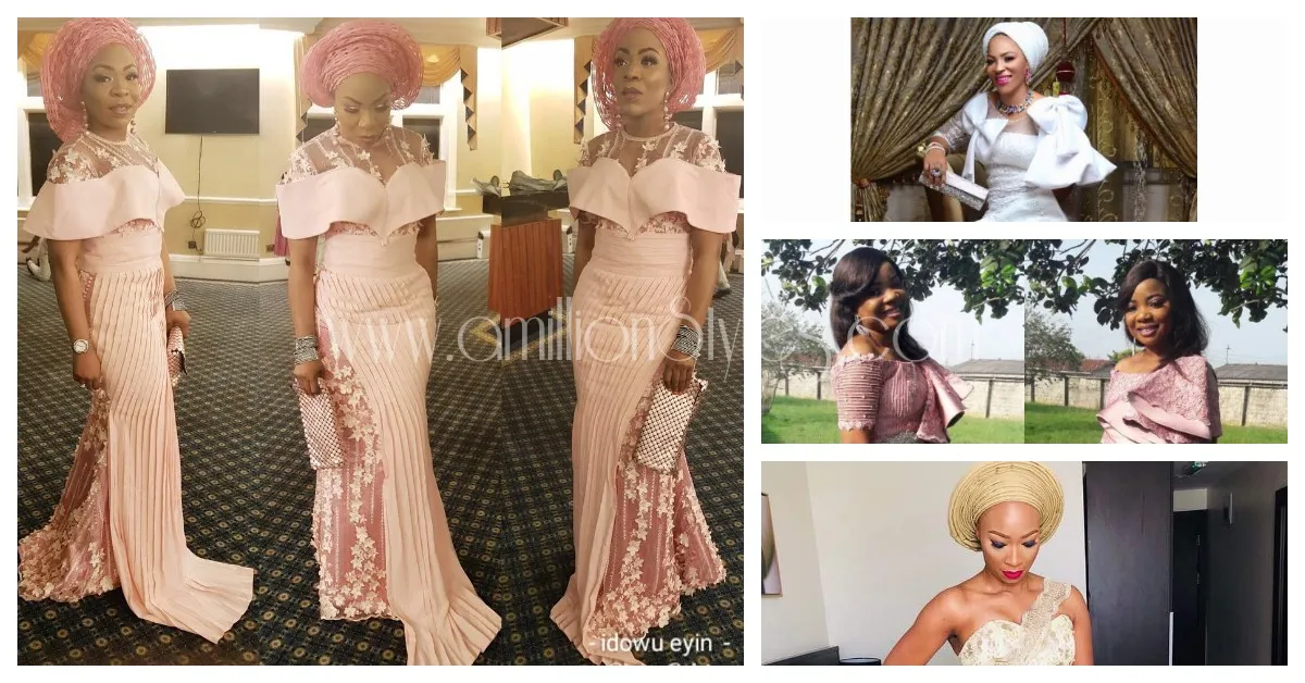 We Serve You The Perfect Lace Asoebi Styles Everytime