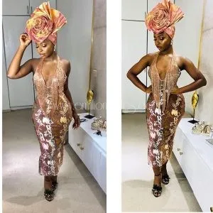 Tutorial: How To Tie Simple Trending Rose Gele