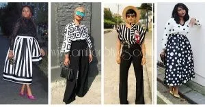 Ten Beautiful Style Inspiration On How To Wear Black And White