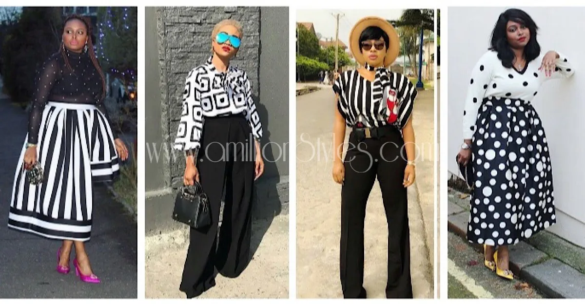 Ten Beautiful Style Inspiration On How To Wear Black And White
