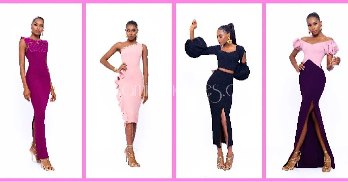 Stunning Model Aduke Is The Muse For Jewel Jemila Elegant-Serenity Collection