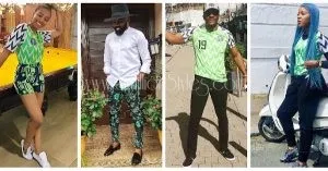 See How Our Favorite Celebs Styled The Nigerian Jersey