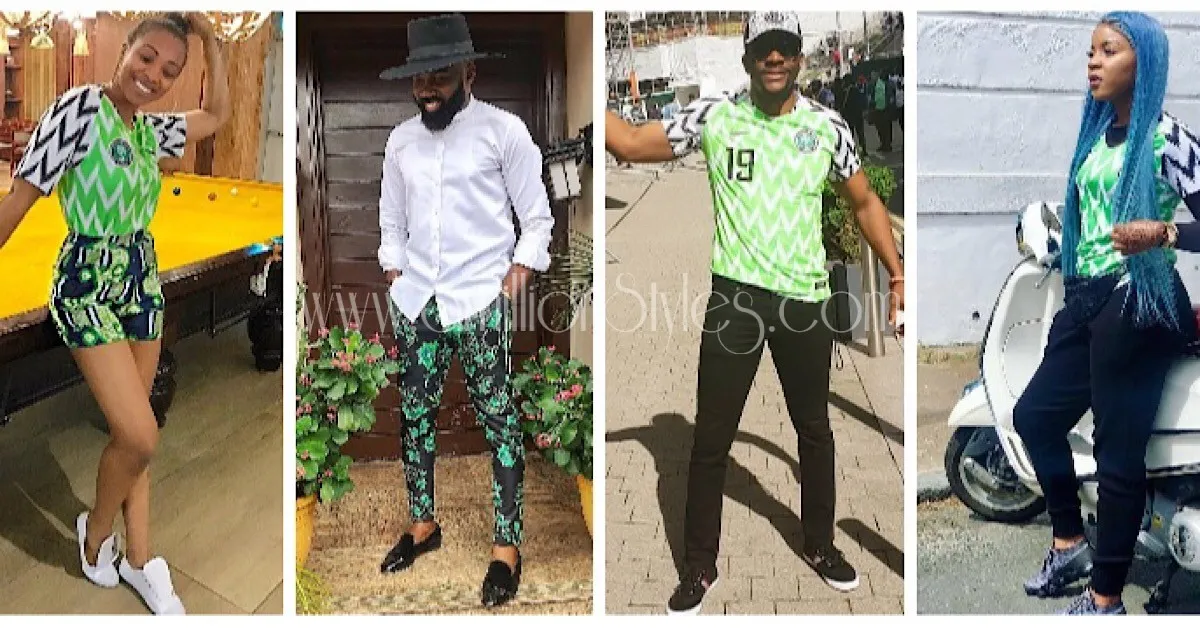 See How Our Favorite Celebs Styled The Nigerian Jersey
