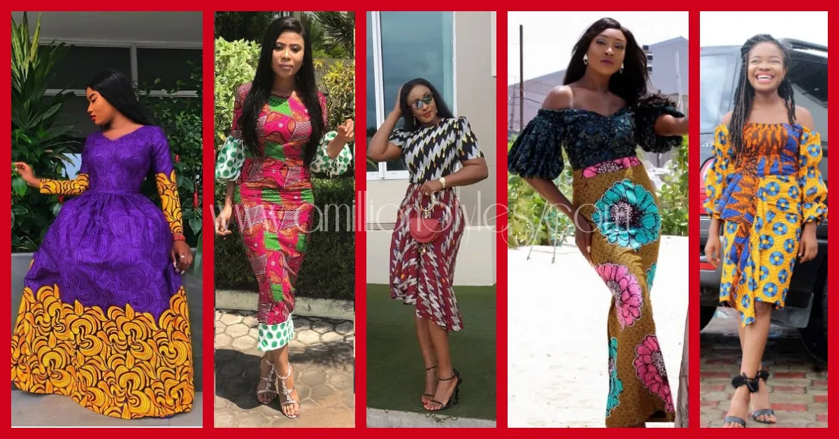 You Can't Help But Love These Fab Mix-Match Ankara Styles