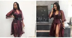 Fashion Faceoff: Zina Anumudu And Toni Tones In Nigerian Brand GREY