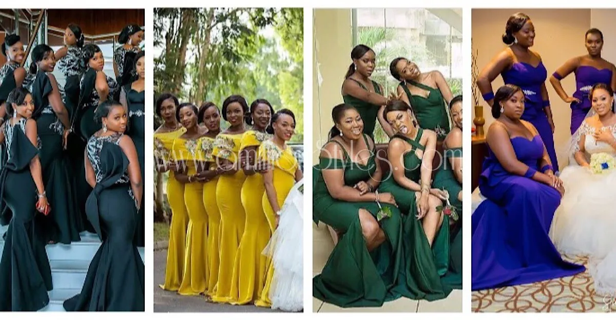 These Unique Bridesmaids Dresses Have Us Falling In Love