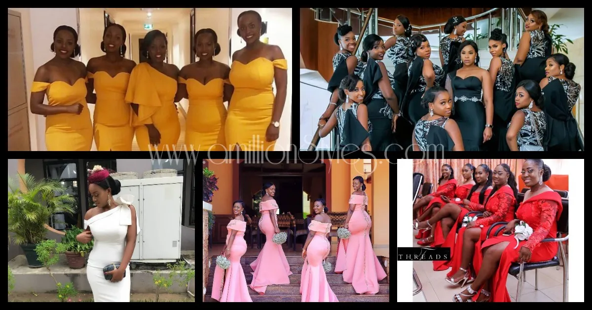 Ain't These Unique Bridesmaids Too Gorgeous For Words??