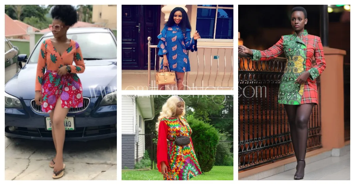 Great Short Ankara Dresses For The Rainy Season