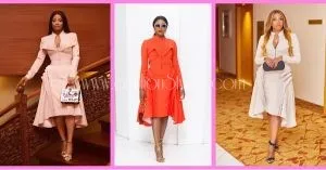 Who Wore It Best: Toke Makinwa, Stephanie Coker And Chioma In Style Temple