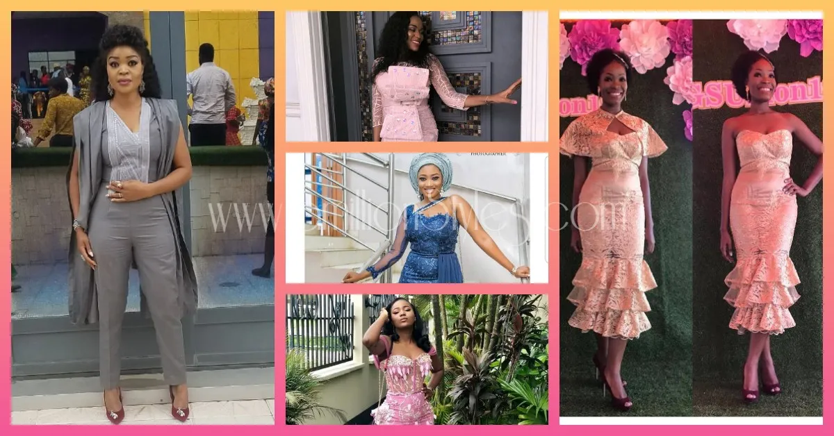 Look On Point In These 12 Lace Asoebi Styles That Show You Off.