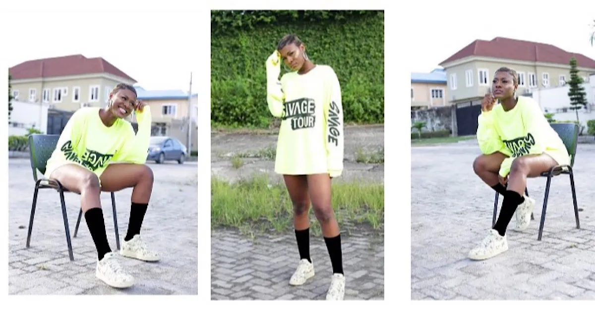 Alex Is Giving Us Weekend Outfit Inspiration In This Tiwa Savage Merch Tee